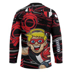 St Kilda Saints Hockey Jersey Mascot Cartoon Football Illustration Style