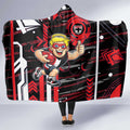 St Kilda Saints Hooded Blanket Mascot Cartoon Football Illustration Style