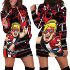 St Kilda Saints Hoodie Dress Mascot Cartoon Football Illustration Style
