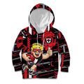 St Kilda Saints Kid Hoodie Mascot Cartoon Football Illustration Style