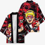 St Kilda Saints Kimono Mascot Cartoon Football Illustration Style