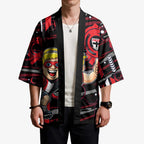 St Kilda Saints Kimono Mascot Cartoon Football Illustration Style