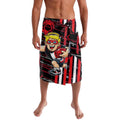 St Kilda Saints Lavalava Mascot Cartoon Football Illustration Style
