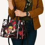 St Kilda Saints Leather Bag Mascot Cartoon Football Illustration Style