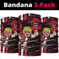 St Kilda Saints Neck Gaiter Mascot Cartoon Football Illustration Style