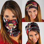 St Kilda Saints Neck Gaiter Mascot Cartoon Football Illustration Style