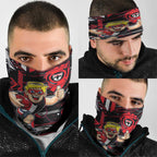 St Kilda Saints Neck Gaiter Mascot Cartoon Football Illustration Style