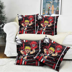 St Kilda Saints Pillow Cover Mascot Cartoon Football Illustration Style