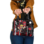 St Kilda Saints Shoulder Handbag Mascot Cartoon Football Illustration Style