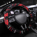 St Kilda Saints Steering Wheel Cover Mascot Cartoon Football Illustration Style