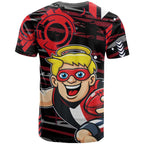 St Kilda Saints T Shirt Mascot Cartoon Football Illustration Style