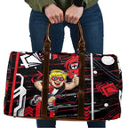 St Kilda Saints Travel Bag Mascot Cartoon Football Illustration Style