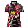 St Kilda Saints Women Polo Shirt Mascot Cartoon Football Illustration Style