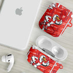 Sydney Swans AirPods Case Mascot Cartoon Football Illustration Style