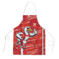 Sydney Swans Apron Mascot Cartoon Football Illustration Style