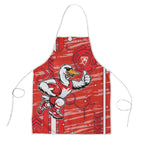 Sydney Swans Apron Mascot Cartoon Football Illustration Style