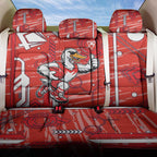 Sydney Swans Back Car Seat Cover Mascot Cartoon Football Illustration Style