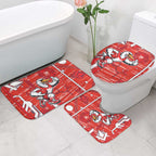 Sydney Swans Bathroom Set Mascot Cartoon Football Illustration Style