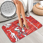 Sydney Swans Bathroom Set Mascot Cartoon Football Illustration Style