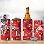 Sydney Swans 4 in 1 Can Cooler Tumbler Mascot Cartoon Football Illustration Style