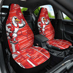 Sydney Swans Car Seat Cover Mascot Cartoon Football Illustration Style