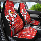 Sydney Swans Car Seat Cover Mascot Cartoon Football Illustration Style