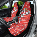 Sydney Swans Car Seat Cover Mascot Cartoon Football Illustration Style
