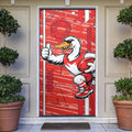 Sydney Swans Door Cover Mascot Cartoon Football Illustration Style