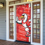 Sydney Swans Door Cover Mascot Cartoon Football Illustration Style