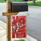 Sydney Swans Garden Flag Mascot Cartoon Football Illustration Style