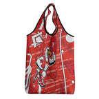 Sydney Swans Grocery Bag Mascot Cartoon Football Illustration Style