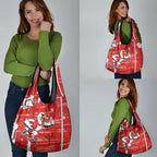 Sydney Swans Grocery Bag Mascot Cartoon Football Illustration Style