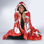 Sydney Swans Hooded Blanket Mascot Cartoon Football Illustration Style