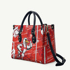 Sydney Swans Leather Bag Mascot Cartoon Football Illustration Style