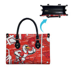 Sydney Swans Leather Bag Mascot Cartoon Football Illustration Style
