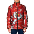 Sydney Swans Padded Jacket Mascot Cartoon Football Illustration Style