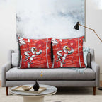 Sydney Swans Pillow Cover Mascot Cartoon Football Illustration Style