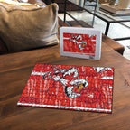 Sydney Swans Puzzle Mascot Cartoon Football Illustration Style