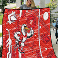 Sydney Swans Quilt Mascot Cartoon Football Illustration Style