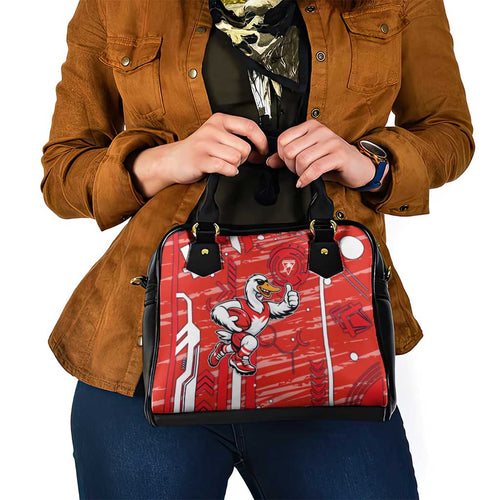 Sydney Swans Shoulder Handbag Mascot Cartoon Football Illustration Style