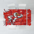 Sydney Swans Tablecloth Mascot Cartoon Football Illustration Style