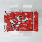 Sydney Swans Tablecloth Mascot Cartoon Football Illustration Style