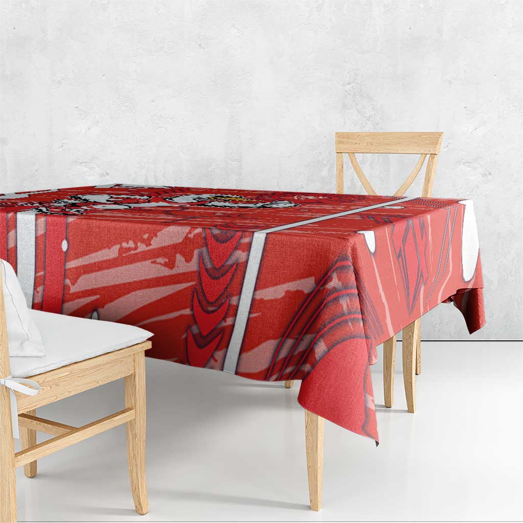 Sydney Swans Tablecloth Mascot Cartoon Football Illustration Style