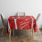 Sydney Swans Tablecloth Mascot Cartoon Football Illustration Style