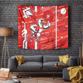 Sydney Swans Tapestry Mascot Cartoon Football Illustration Style