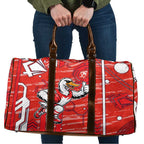 Sydney Swans Travel Bag Mascot Cartoon Football Illustration Style