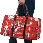 Sydney Swans Travel Bag Mascot Cartoon Football Illustration Style