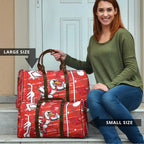 Sydney Swans Travel Bag Mascot Cartoon Football Illustration Style