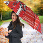 Sydney Swans Umbrella Mascot Cartoon Football Illustration Style