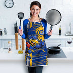 West Coast Eagles Apron Mascot Cartoon Football Illustration Style